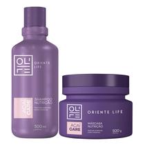 Oriente life kit açaí shampoo + máscara home care 500ml Oriente life kit açaí shampoo + máscara home care 500ml