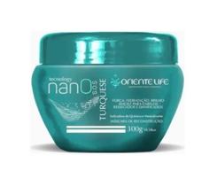 Oriente life turquese nano sos neutralizz máscara reconstrutora home care 300g