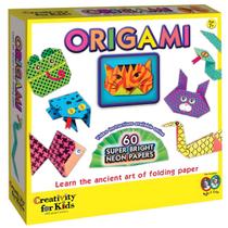 Origame Criatividade para Crianças Faber Castell 60 Folhas Adesivas