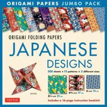 Origami folding papers jumbo pack - japanese designs - TUTTLE PUBLISHING