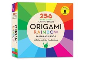 Origami rainbow paper pack book Origami rainbow paper pack book