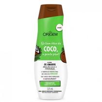 Origem Shampoo Óleo de Coco Para Cabelos Ressecados e Desidratados 325ml
