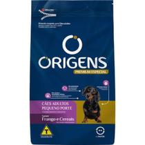 Origens Adultos Raças Pequenas Sabor Frango e Cereais 15 kg