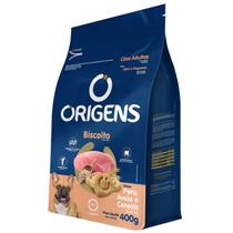 Origens biscoito adulto pequeno porte peru 400gd