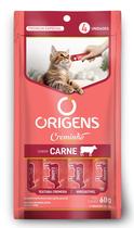 Origens creminho gatos carne 4x15g