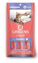 Origens Creminho Sabor Frango 60g 4 Unidades Com 15g Origens Creminho Sabor Frango 60g 4 Unidades Com 15g