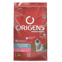 Origens gato cast senior salmao 1kg