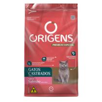 Origens gato *castrado* salmao 1kg