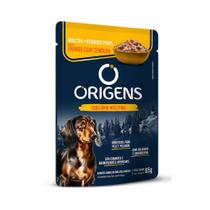 Origens Sachê para Cães Adultos Pequeno Porte Sabor Frango com Cenoura 85 g Origens Sachê para Cães Adultos Pequeno Porte Sabor Frango com Cenoura 85 g