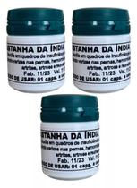 Original Castanha índia Indiana lacrada 3 Potes Vale Até 2027 - Natural Ervas