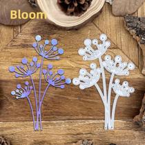 Original linda flores ramo dandelions corte de metal dados scrapbooking gravação decorativa Original linda flores ramo dandelions corte de metal dados scrapbooking gravação decorativa