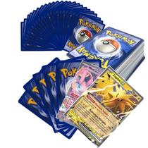 ORIGINAL - Pacote de 50 cartas Pokemon + 1 Carta EX COPAG