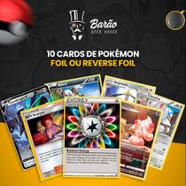 ORIGINAL - Pacotinho com 10 cartas BRILHANTES Pokemon - COPAG