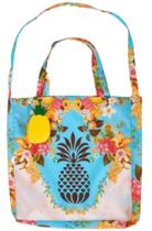 Original! Sacolinha Bolsinha Ecobag Farm Frutas Abacaxi - Azul Original! Sacolinha Bolsinha Ecobag Farm Frutas Abacaxi - Azul