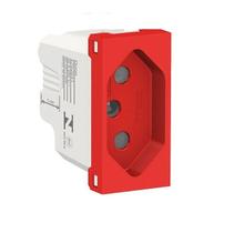 Orion Módulo Tomada 2p+t 20a 250v Vermelho - Schneider