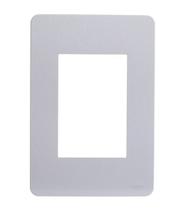 Orion Placa 4x2 3 Postos Gamma Silver - Schneider
