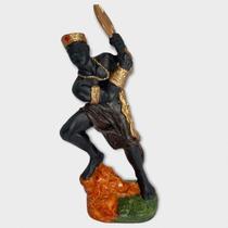 Orixá Xangô Umbanda Candomblé em Resina 16 cm-Escolha a Cor Orixá Xangô Umbanda Candomblé em Resina 16 cm-Escolha a Cor