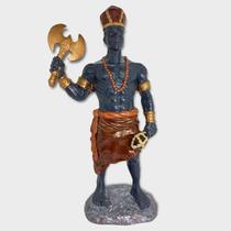 Orixá Xangô Umbanda Candomblé Em Resina 26 Cm-Escolha A Cor Orixá Xangô Umbanda Candomblé Em Resina 26 Cm-Escolha A Cor