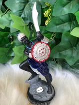 Orixás ogum 15cm em resina(fábricação própria) Orixás ogum 15cm em resina(fábricação própria)