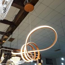 Orluce Pendente Cablata LED 36w 3000k Rose Gold Orluce Pendente Cablata LED 36w 3000k Rose Gold