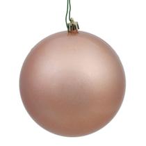 Ornament Vickerman Rose Gold Candy Ball, 4 cm, pacote com 6