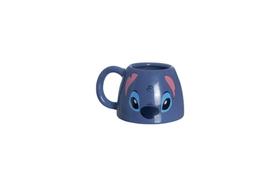 Ornamento Caneca Stitch Decorativo 450ml Azul - ZonaCriativa Ornamento Caneca Stitch Decorativo 450ml Azul - ZonaCriativa
