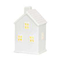 Ornamento De Casa Vintage Em Cerâmica LED Feito À Mão, Decoração Luminosa Para O Lar, Presente De Ornamento De Casa Vintage Em Cerâmica LED Feito À Mão, Decoração Luminosa Para O Lar, Presente De