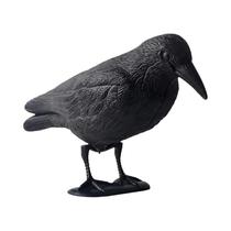 Ornamento De Corvo Preto Para Controle De Pragas, Decoração De Jardim Ao Ar Livre, Artesanato De