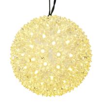 Ornamento de esfera de luz LED Vickerman X120601 Starlight