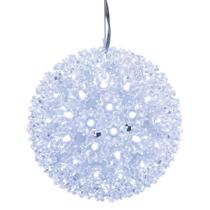 Ornamento de esfera de luz LED Vickerman X120605 Starlight Ornamento de esfera de luz LED Vickerman X120605 Starlight