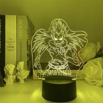 Ornamento de mesa Night Light USB Death Note Light Yagami Ryuk