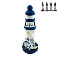 Ornamento Decorativo Farol Marítimo Modelos Sortidos 13cm