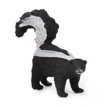 Ornamento decorativo Sajy Weasel Solid PVC Action Figure de 5 cm