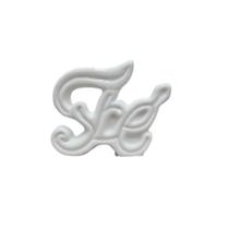 Ornamento fe ceramica 11cm x 9cm x 2,5cm