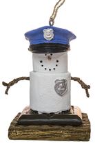 Ornamento Midwest-CBK S'Mores Policeman Resin Natal/Todos os dias Ornamento Midwest-CBK S'Mores Policeman Resin Natal/Todos os dias