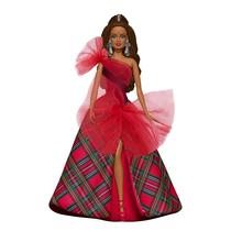 Ornamento pendurado Hallmark 2024 Latina Holiday Barbie 12cm Ornamento pendurado Hallmark 2024 Latina Holiday Barbie 12cm