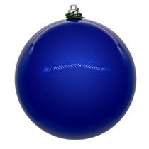 Ornamento suspenso Vickerman 20 cm azul cobalto pérola UV Ornamento suspenso Vickerman 20 cm azul cobalto pérola UV
