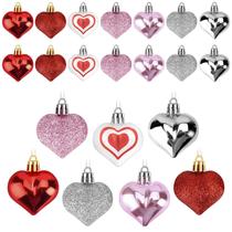 Ornamentos AKEROCK em forma de coração, 30 peças para o Dia dos Namorados Ornamentos AKEROCK em forma de coração, 30 peças para o Dia dos Namorados