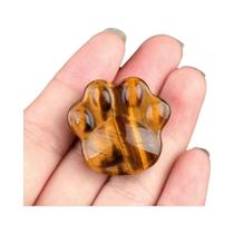 Ornamentos De Cristal Natural Em Forma De Pata De Gato, Pérolas De Ametista E Quartzo Rosa, Pedra De