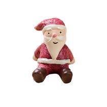 Ornamentos de decoração de artesanato Decoração de resina Ornamentos artificiais de Papai Noel de Ornamentos de decoração de artesanato Decoração de resina Ornamentos artificiais de Papai Noel de