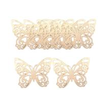 Ornamentos De Madeira Com Flores De Primavera, 10 Peças, Pingentes DIY Para Pintura, Decoração De
