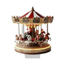 Ornamentos De Mesa Em Acrílico 2D Com Cena De Carrossel De Natal, Decoração Para Casa, Suprimentos Ornamentos De Mesa Em Acrílico 2D Com Cena De Carrossel De Natal, Decoração Para Casa, Suprimentos