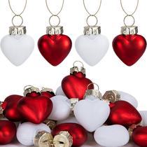 Ornamentos em Formato de Coração para o Dia dos Namorados - Pacote com 24 Unidades Ornamentos em Formato de Coração para o Dia dos Namorados - Pacote com 24 Unidades