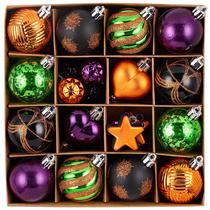 Ornamentos Valery Madelyn Halloween em forma de coração, pacote de 28 unidades Ornamentos Valery Madelyn Halloween em forma de coração, pacote de 28 unidades