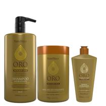 Oro Therapy + Shampoo 1 Lt+ Máscara 1 Kg+ Leave In Natumaxx