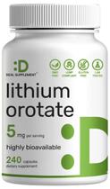 Orotato de Lítio 5 mg 240 Cápsulas SUPLEMENTO OFERTA Orotato de Lítio 5 mg 240 Cápsulas SUPLEMENTO OFERTA