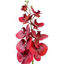 Orquidea artificial 96cm vermelha grande