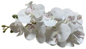 Orquídea Siliconada C/ Folhas E Raízes C 92 cm/Flores/Casamento/Decoração/EnfeiteFlor/Arranjo