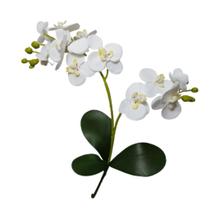 Orquídea Toque Real Galho Duplo Haste 50cm - Carmella Presentes