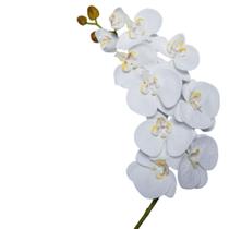 Orquídea Toque Real Silicone Galho 90cm